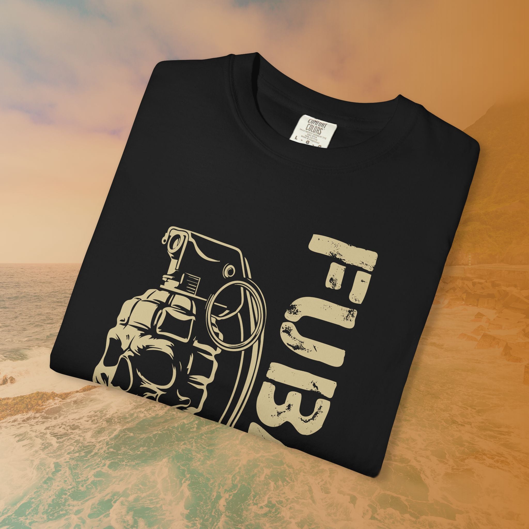 FUBAR Skull Grenade T-Shirt