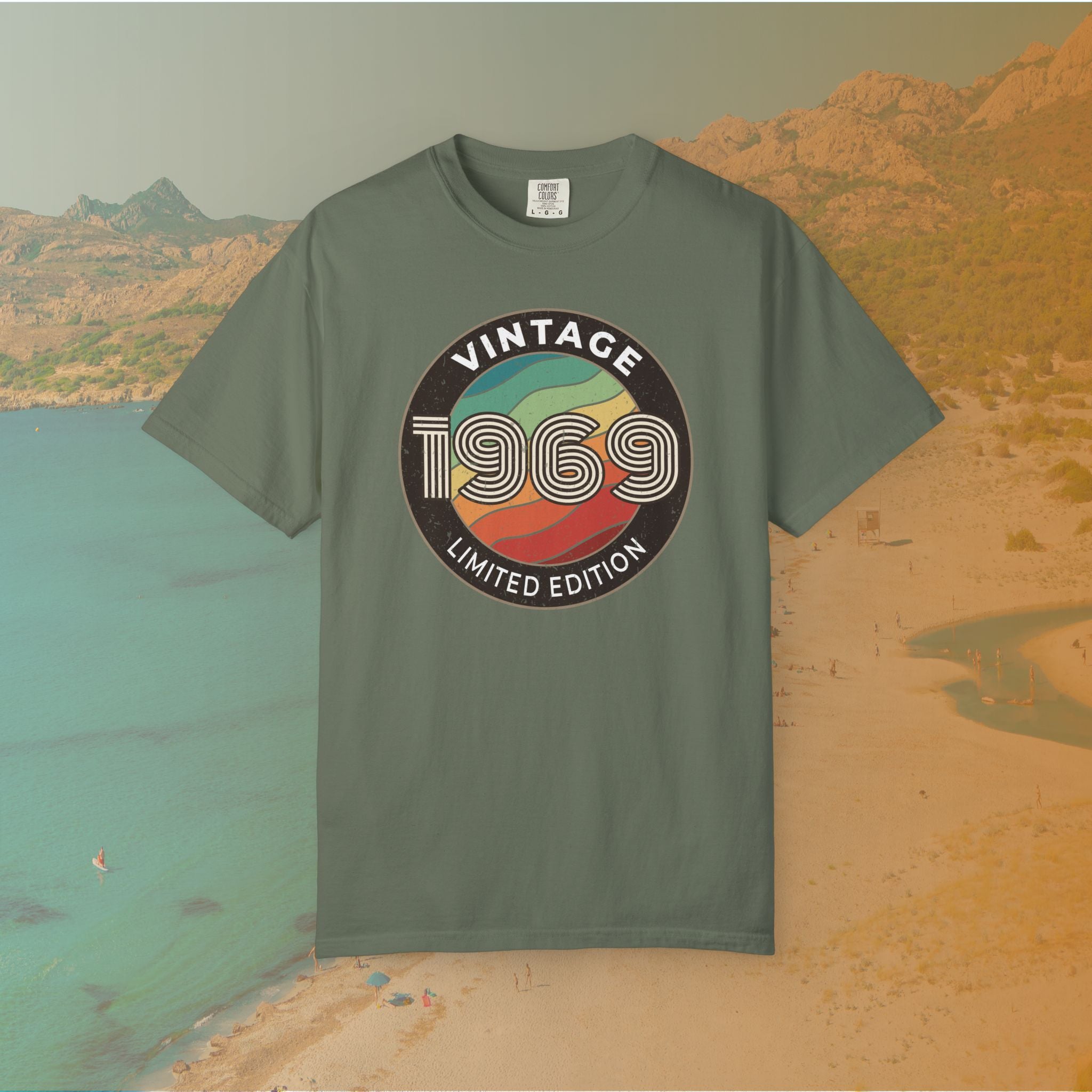 Vintage 1969 Limited Edition T-Shirt | Retro 1969 Birthday Gift for Men & Women