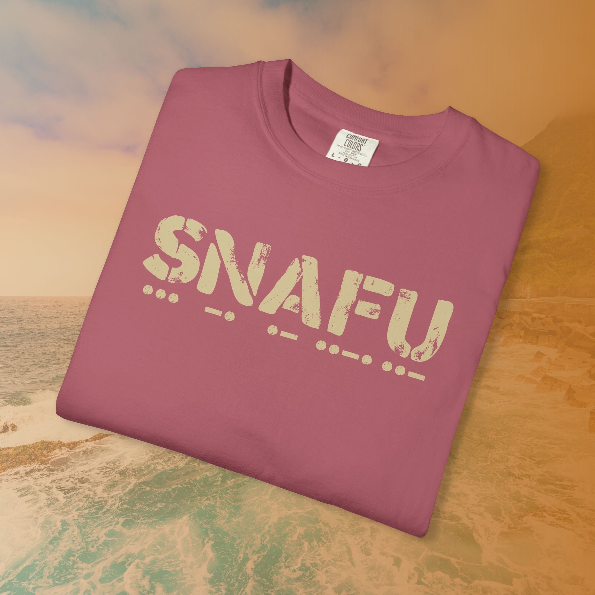 SNAFU Morse Code T-Shirt