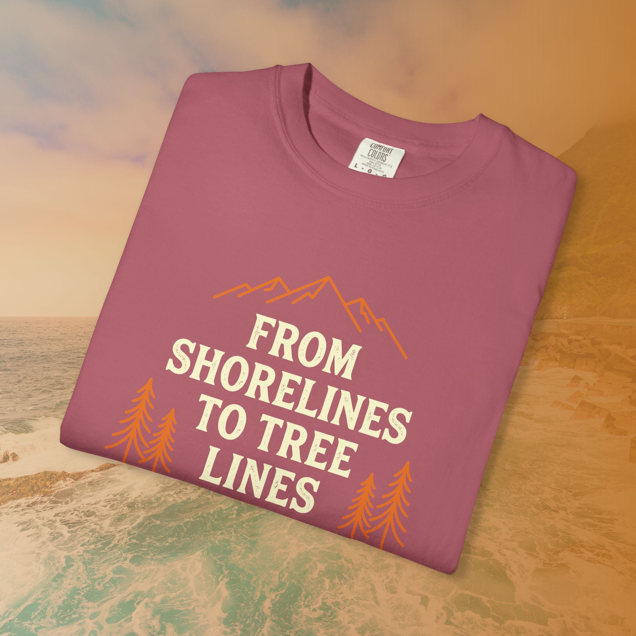 From Shorelines To Tree Lines T-Shirt