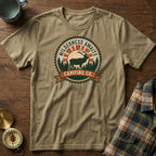 Wilderness Awaits T-Shirt in Khaki