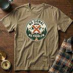 No Signal No Problem T-Shirt in Khaki