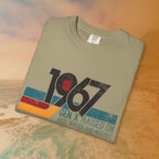1967 Gen X Shirt | Raised on Hose Water and Neglect | Funny Retro Birth Year Tee