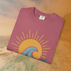 Sun Surf and Waves Graphic T-Shirt