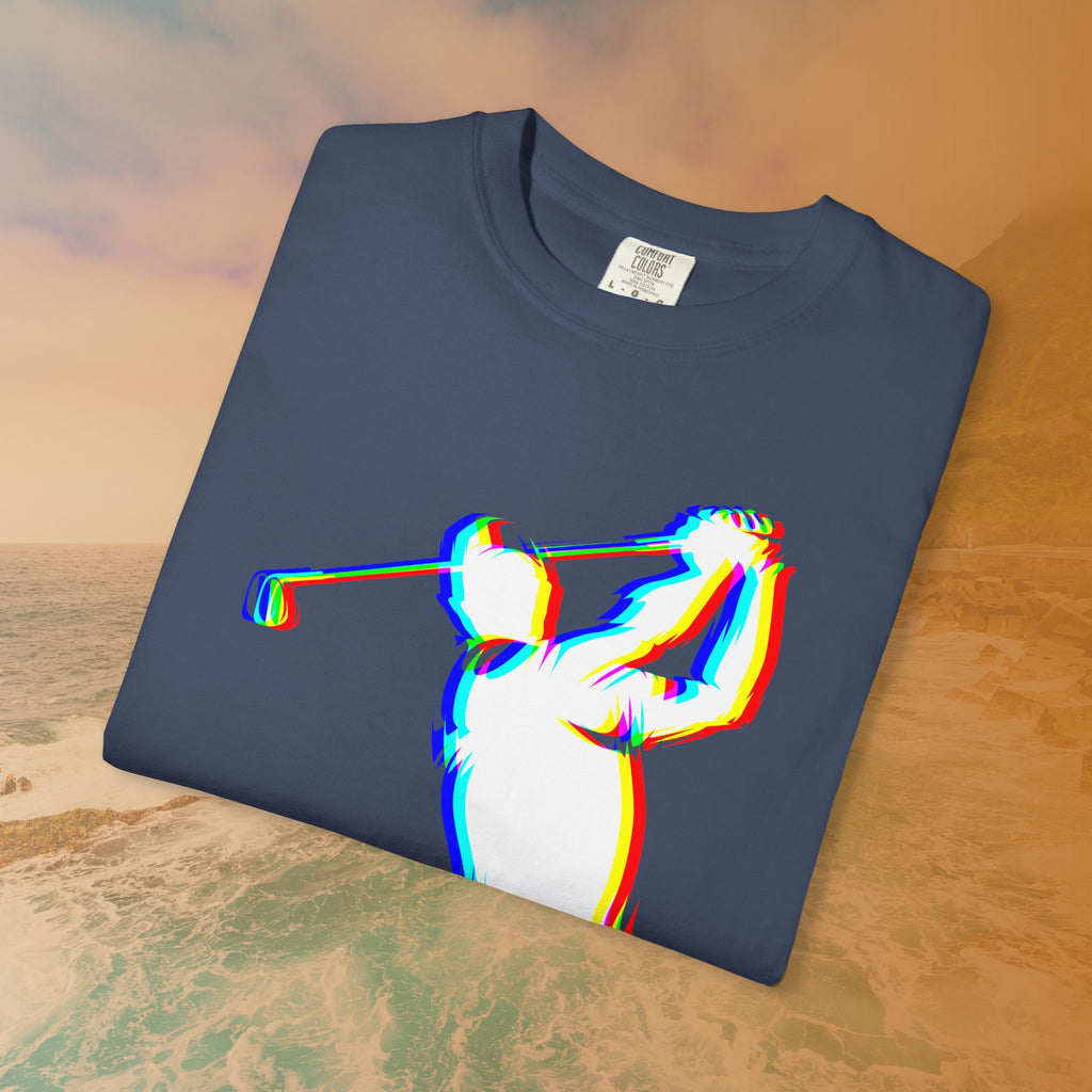EDM Glitch Golf T-Shirt