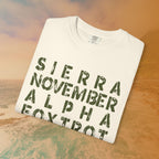 SNAFU Phonetic NATO Alphabet T-Shirt