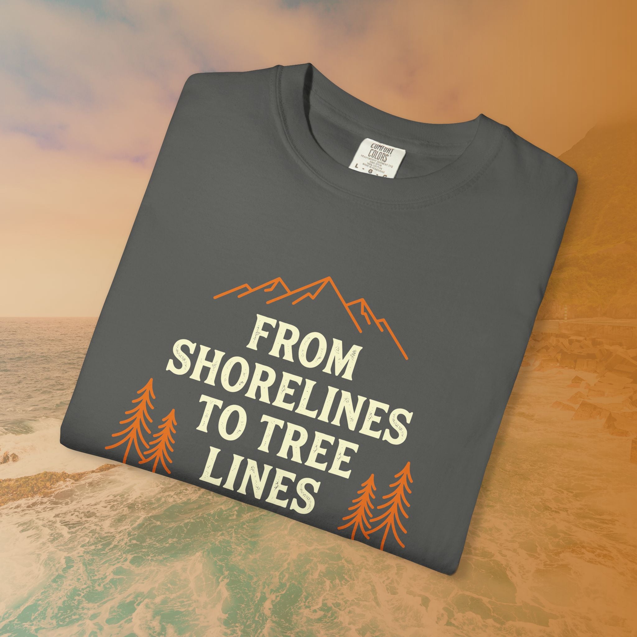 From Shorelines To Tree Lines T-Shirt