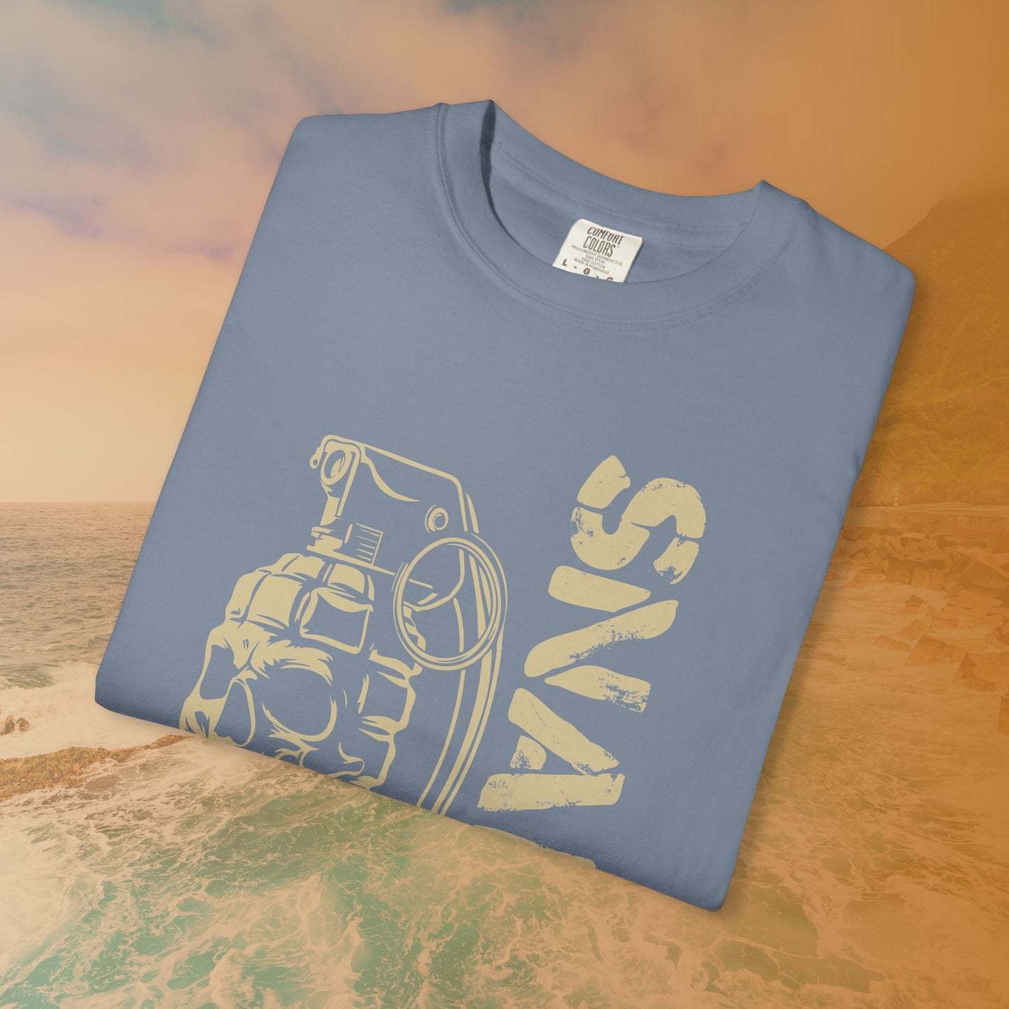 SNAFU Skull Grenade T-Shirt | Military Slang Veteran Gift | Grunge Dark Aesthetic Apparel