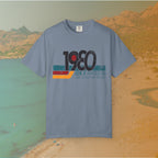 1980 Gen X Shirt | Raised on Hose Water and Neglect | Funny Retro Birth Year Tee