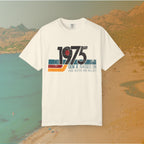 1975 Gen X Shirt | Raised on Hose Water and Neglect | Funny Retro Birth Year Tee