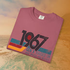 1967 Gen X Shirt | Raised on Hose Water and Neglect | Funny Retro Birth Year Tee