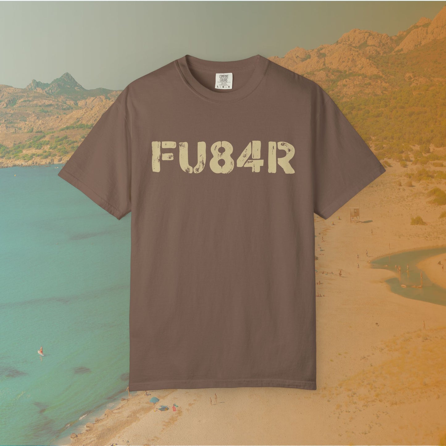 FUBAR (FU84R) T-Shirt | ADHD Humor Disorganized Life Slogan Tee | Military Slang Distressed Graphic