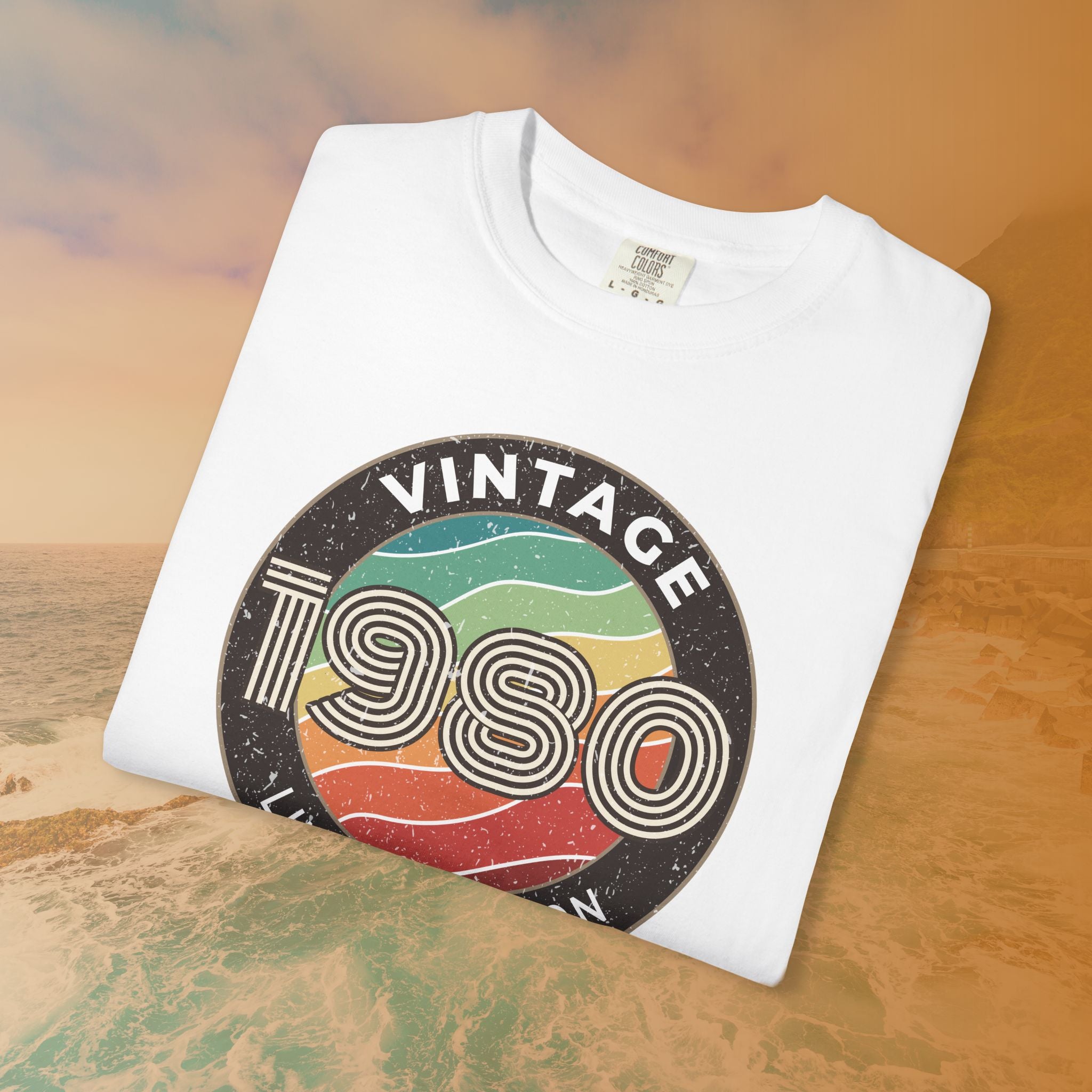 Vintage 1980 Limited Edition T-Shirt | Retro 1980 Birthday Gift for Men & Women