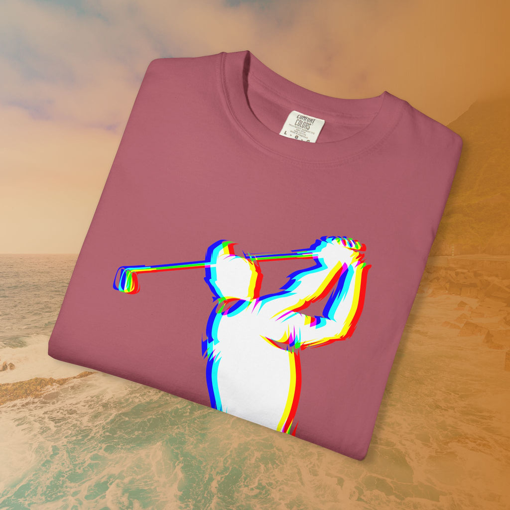 EDM Glitch Golf T-Shirt