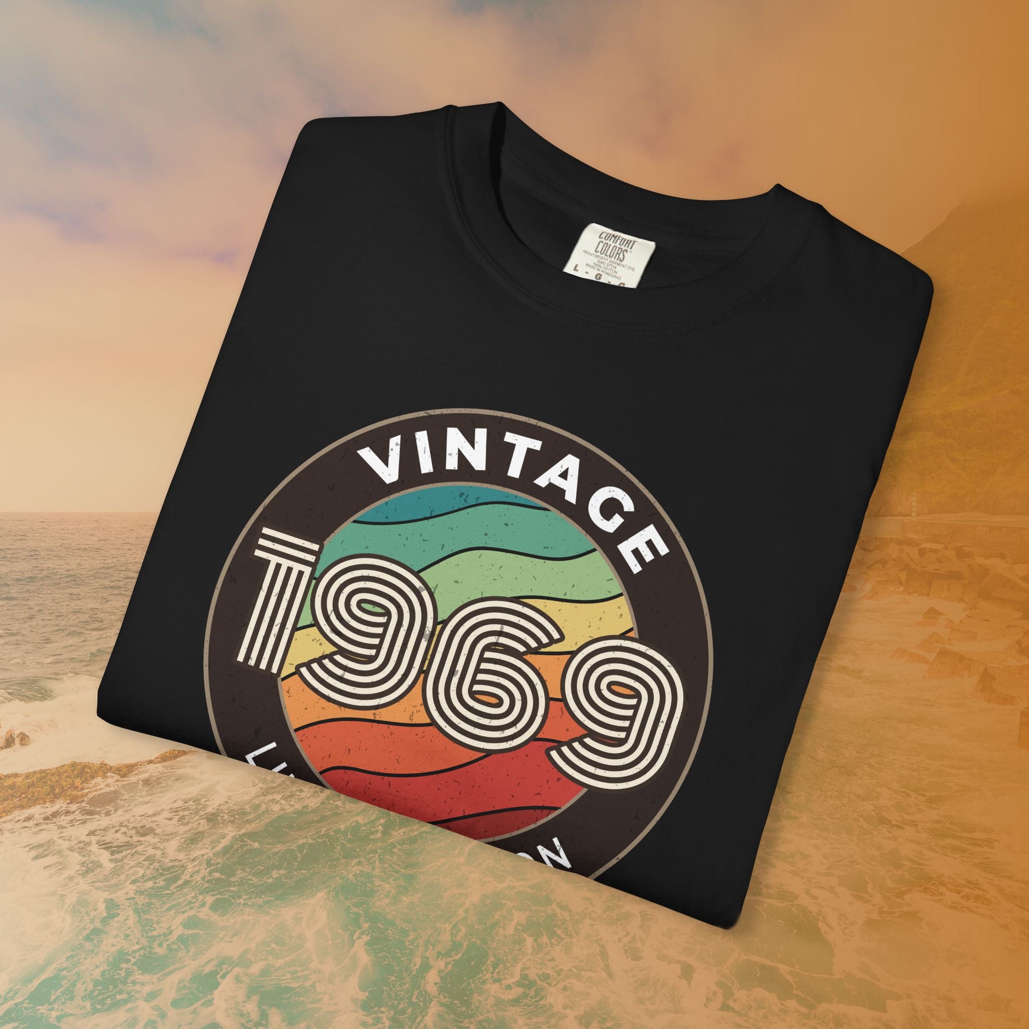 Vintage 1969 Limited Edition T-Shirt | Retro 1969 Birthday Gift for Men & Women