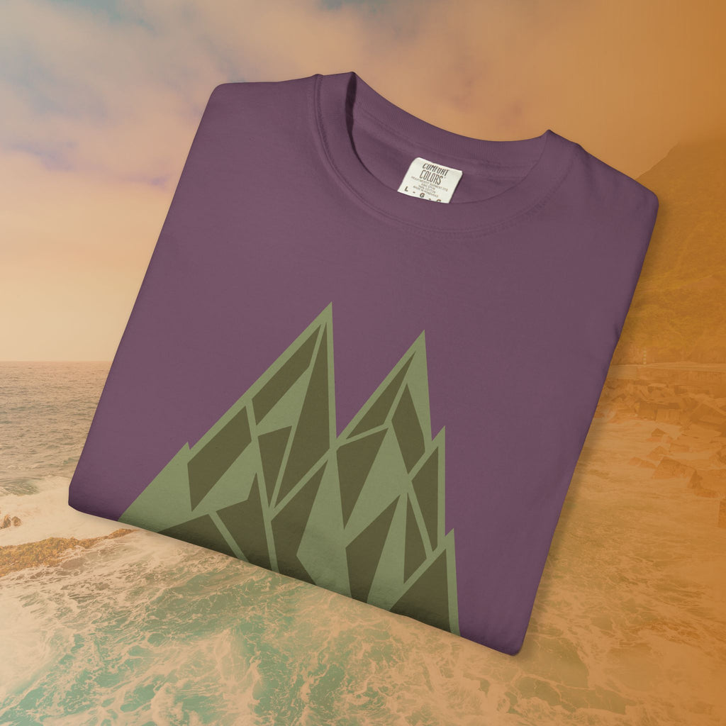Get Lost Retro Geometric Mountain T-Shirt