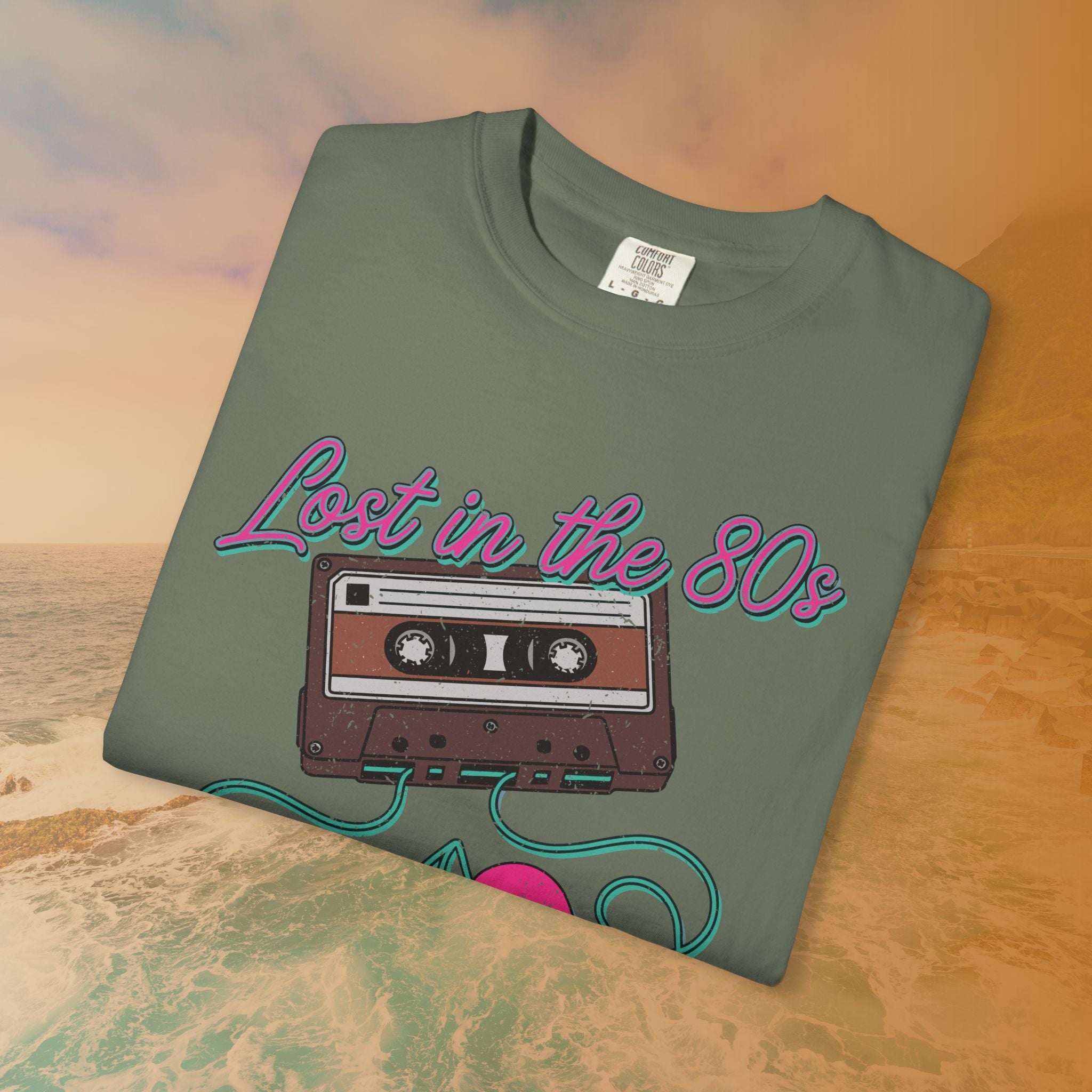 Lost in the 80s Retro Cassette T-Shirt