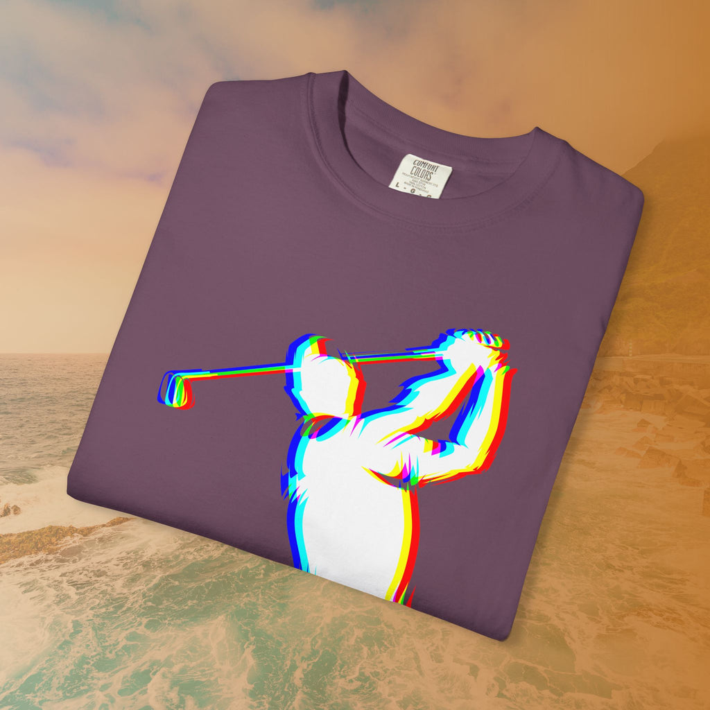 EDM Glitch Golf T-Shirt