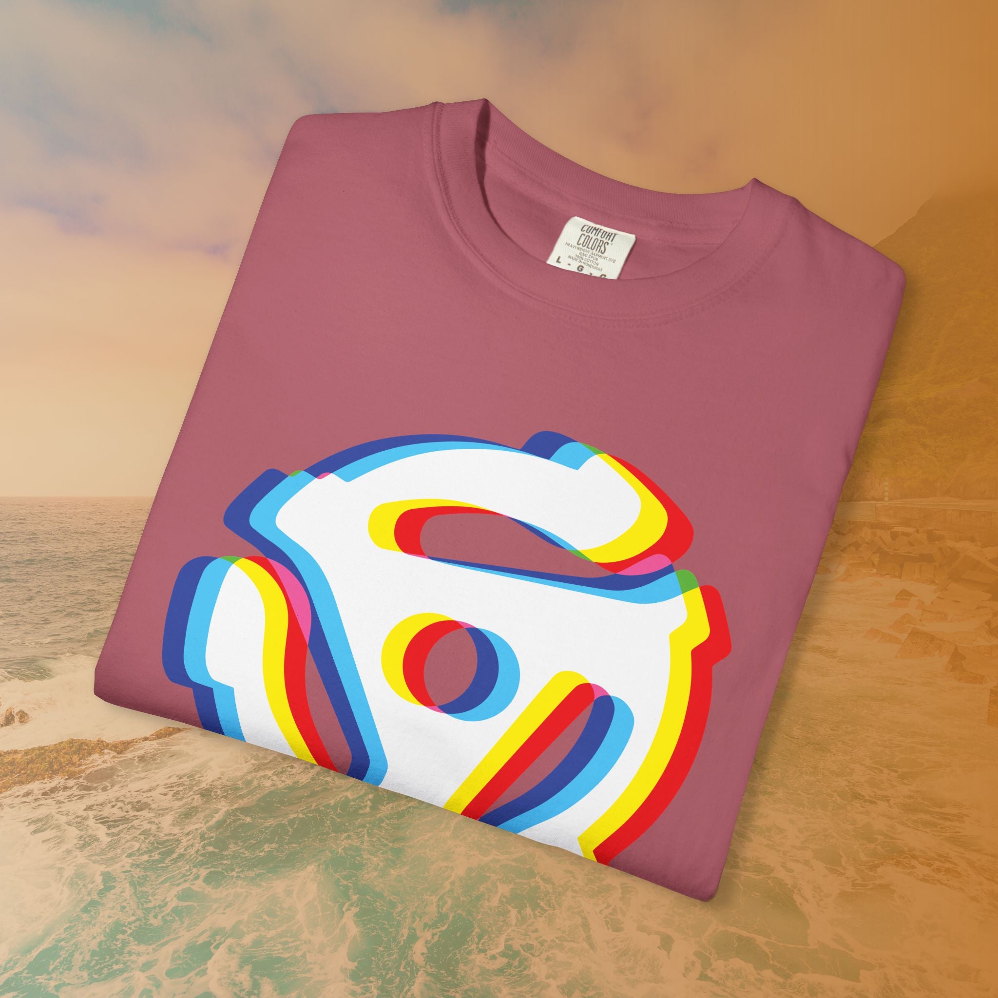 45 Vinyl Adapter Glitch T-Shirt | Retro DJ Music Tee