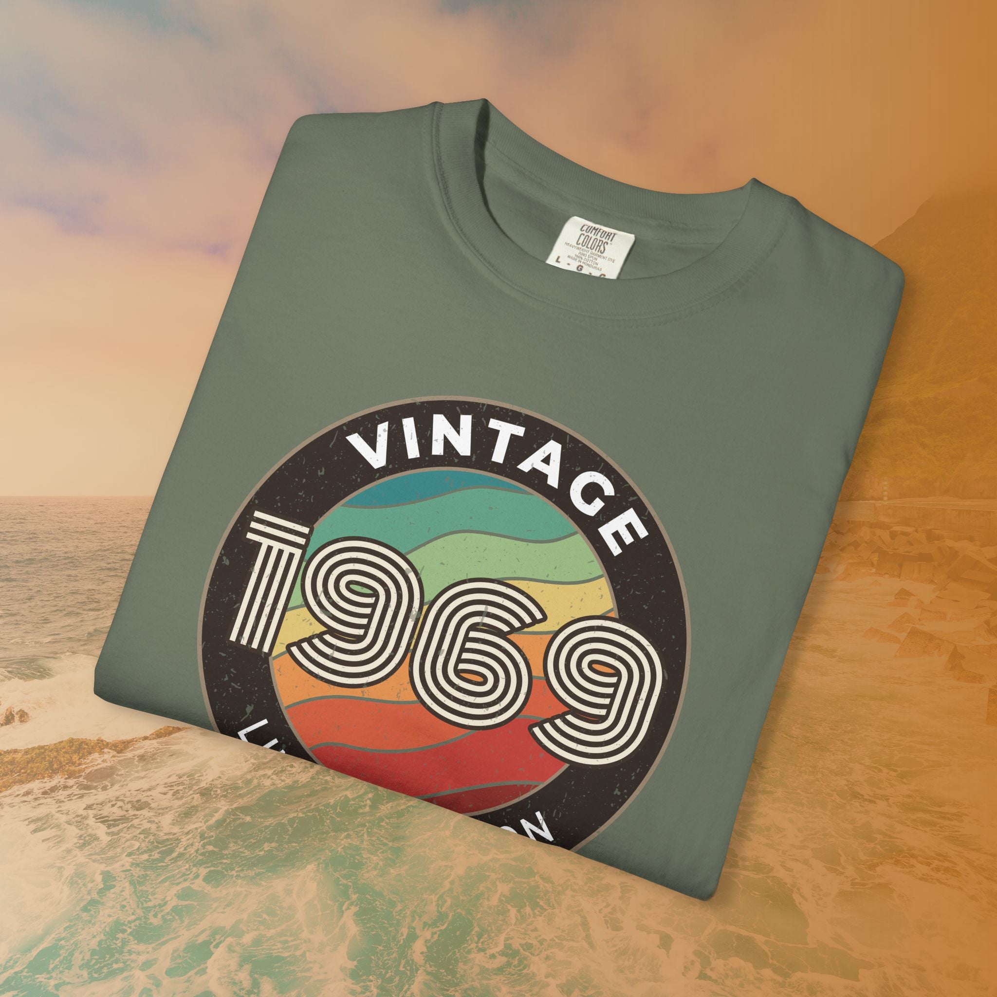 Vintage 1969 Limited Edition T-Shirt | Retro 1969 Birthday Gift for Men & Women
