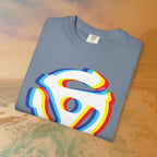 45 Vinyl Adapter Glitch T-Shirt | Retro DJ Music Tee