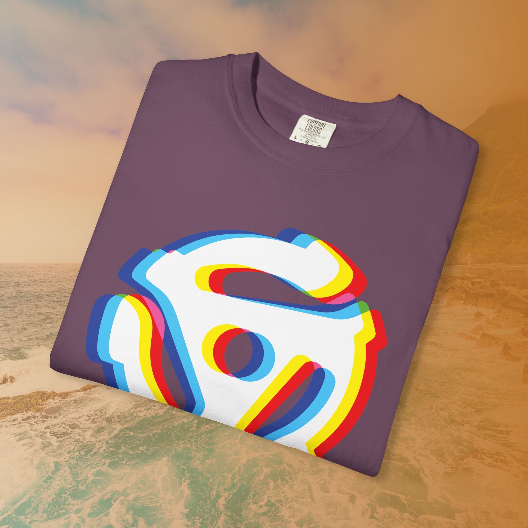 45 Vinyl Adapter Glitch T-Shirt | Retro DJ Music Tee