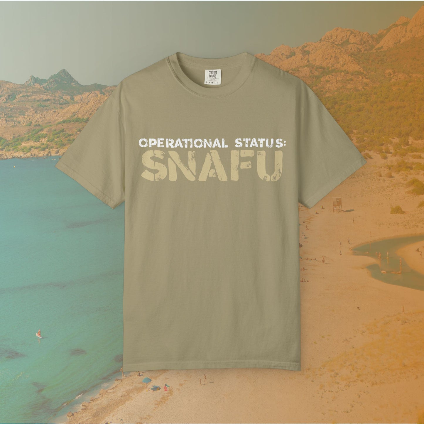 Operational Status: SNAFU T-Shirt | Sarcastic Humor Shirt for Veterans