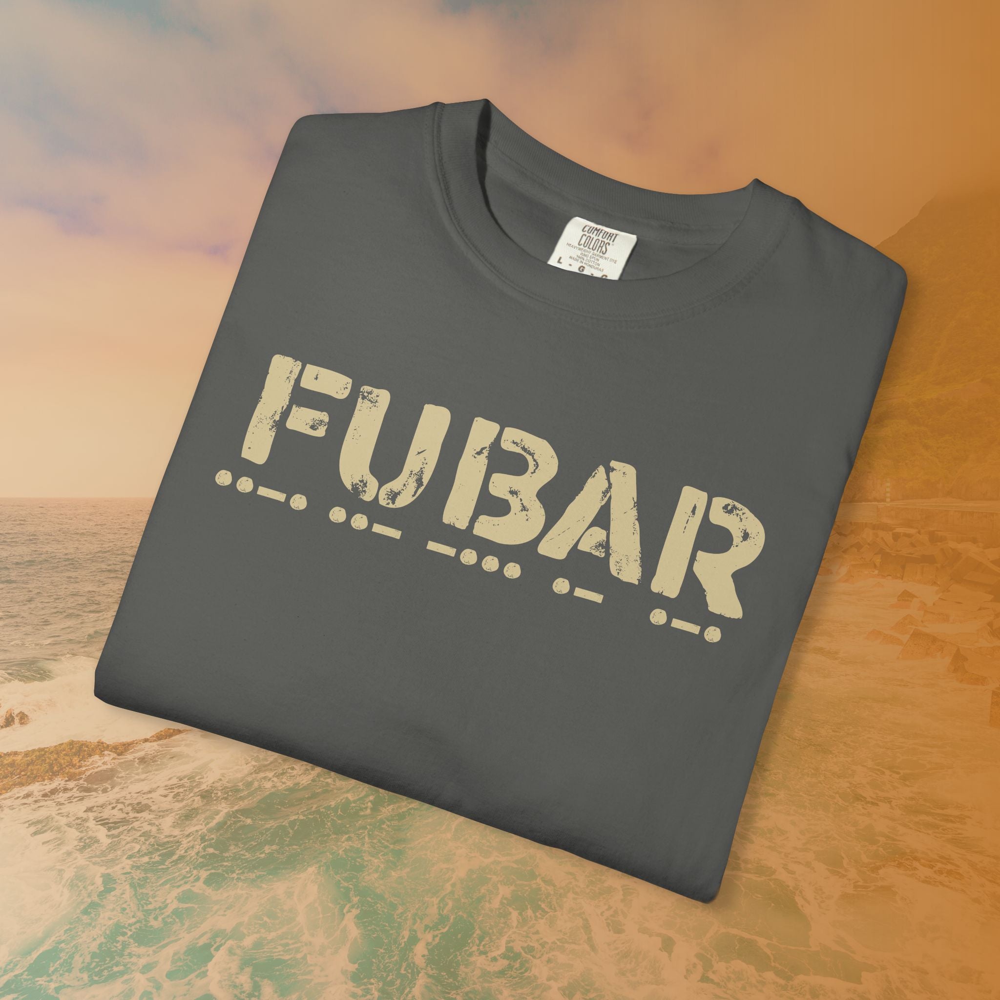 FUBAR Morse Code T-Shirt