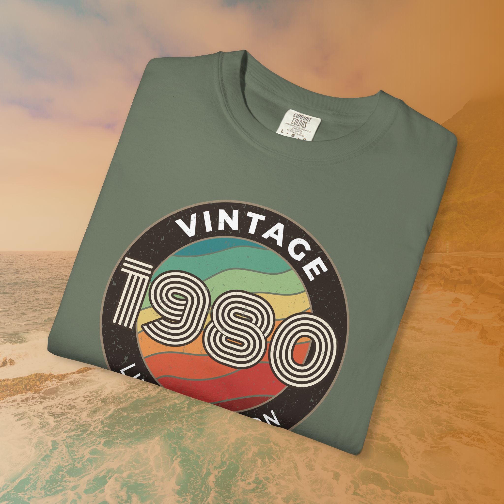 Vintage 1980 Limited Edition T-Shirt | Retro 1980 Birthday Gift for Men & Women