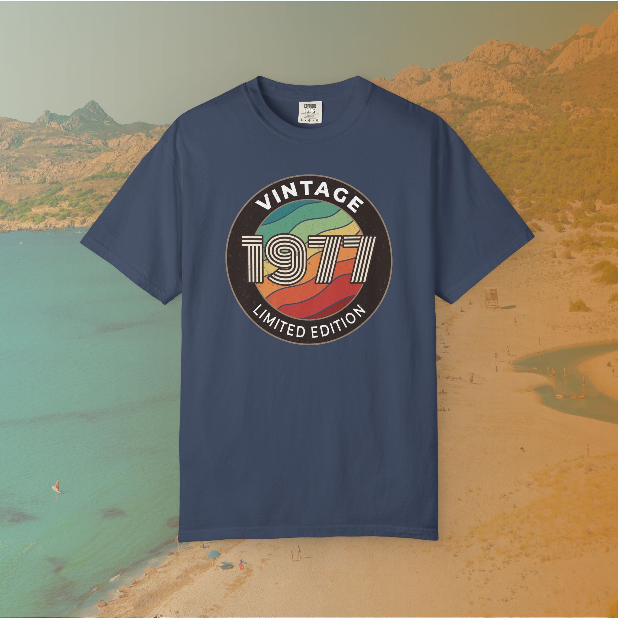 Vintage 1977 Limited Edition T-Shirt | Retro 1977 Birthday Gift for Men & Women