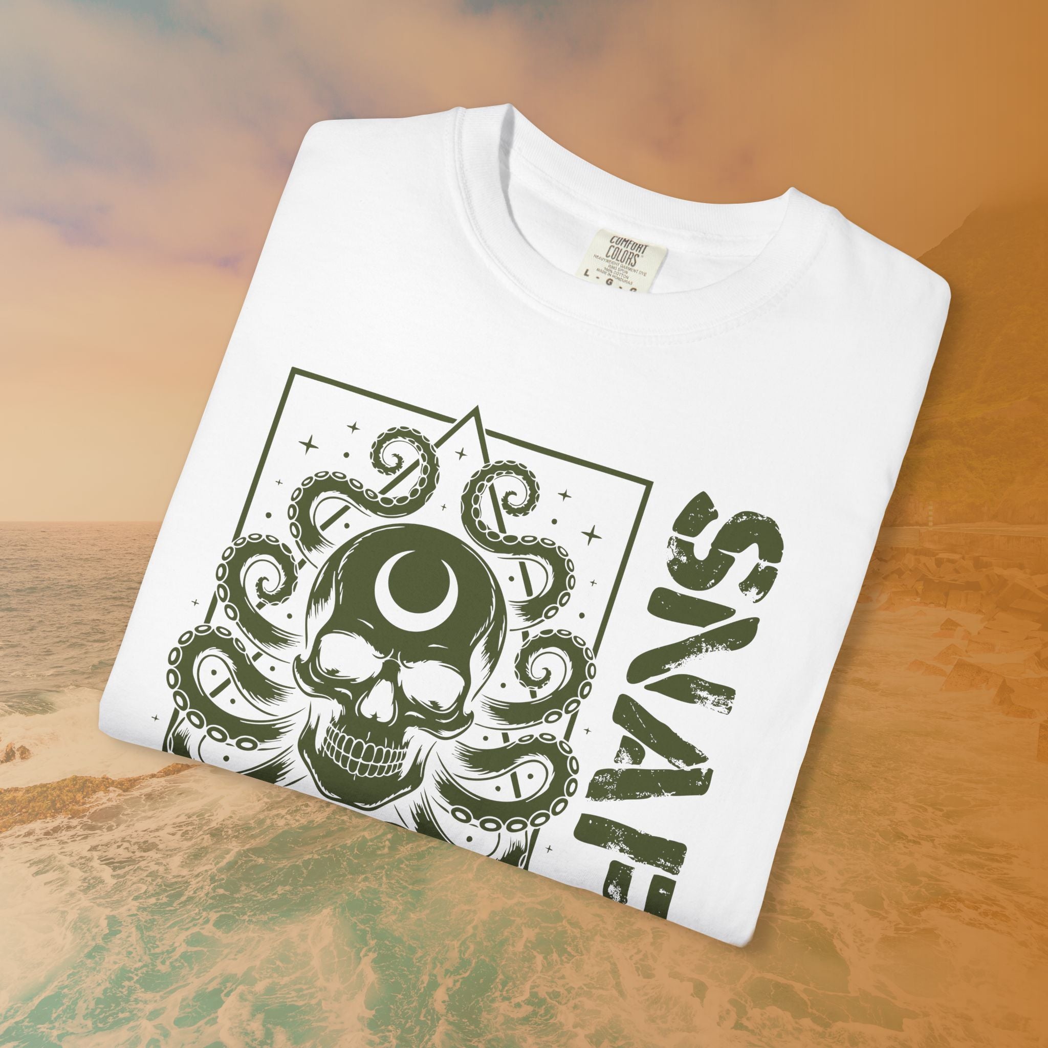 SNAFU Octopus Skull T-Shirt
