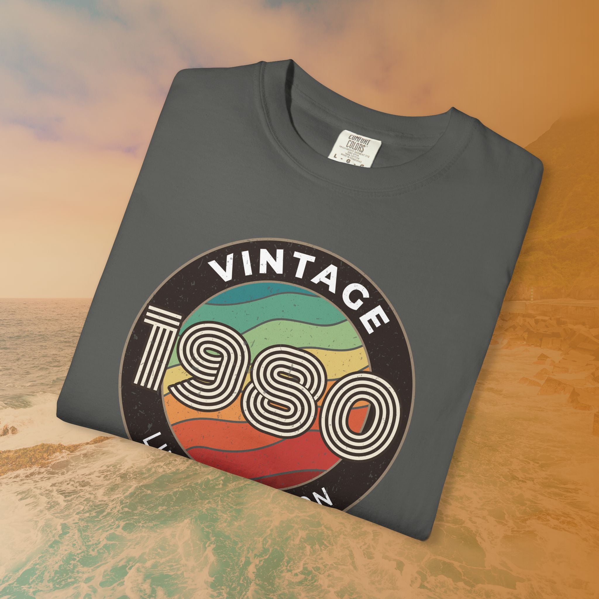 Vintage 1980 Limited Edition T-Shirt | Retro 1980 Birthday Gift for Men & Women