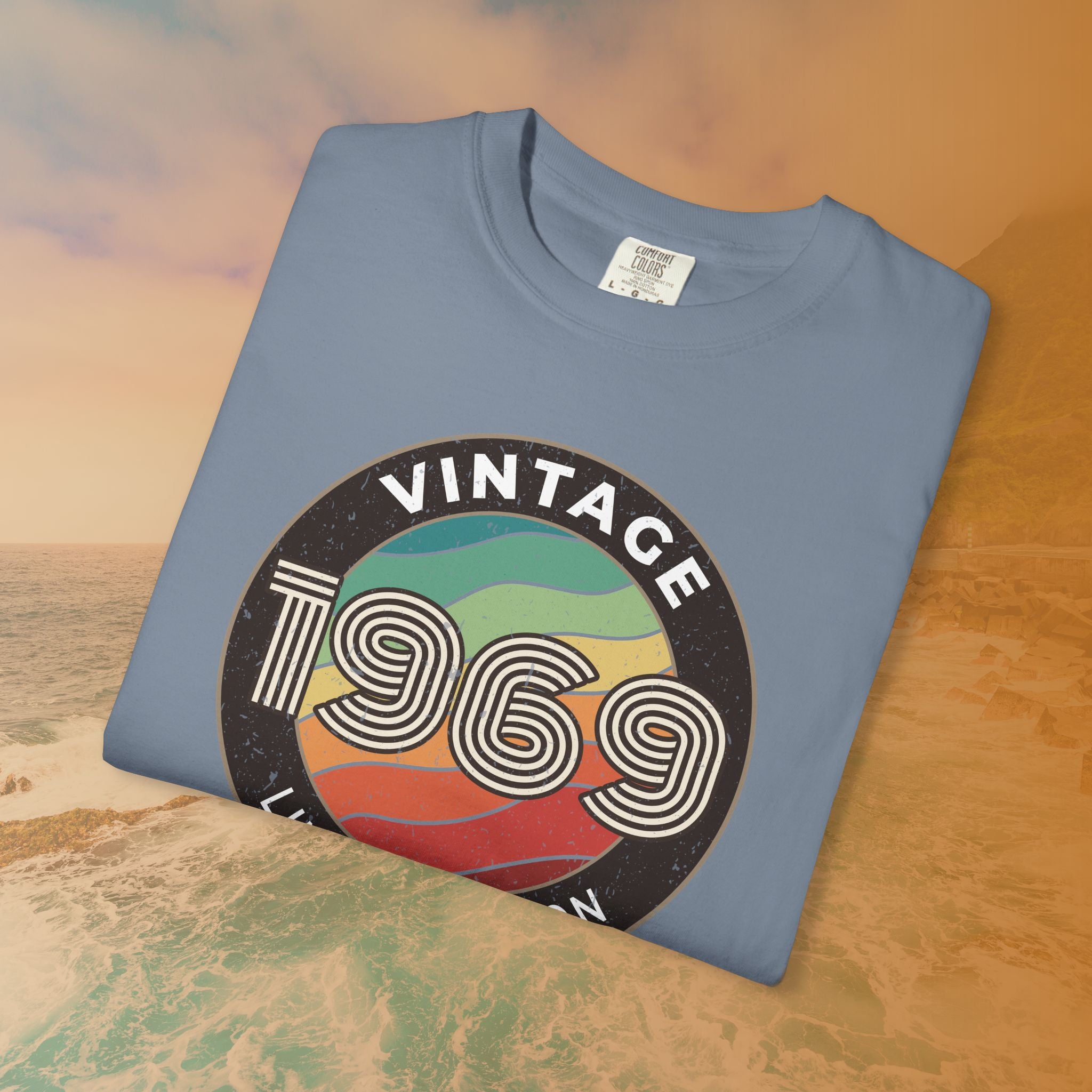 Vintage 1969 Limited Edition T-Shirt | Retro 1969 Birthday Gift for Men & Women