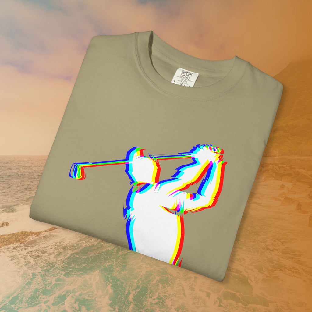EDM Glitch Golf T-Shirt