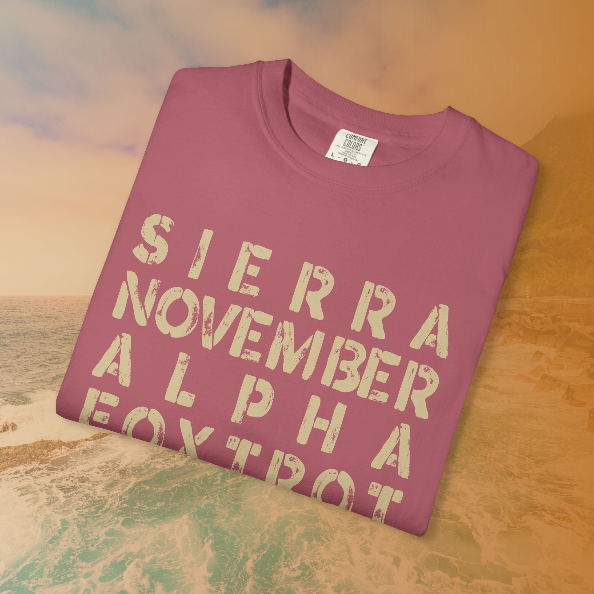 SNAFU Phonetic NATO Alphabet T-Shirt