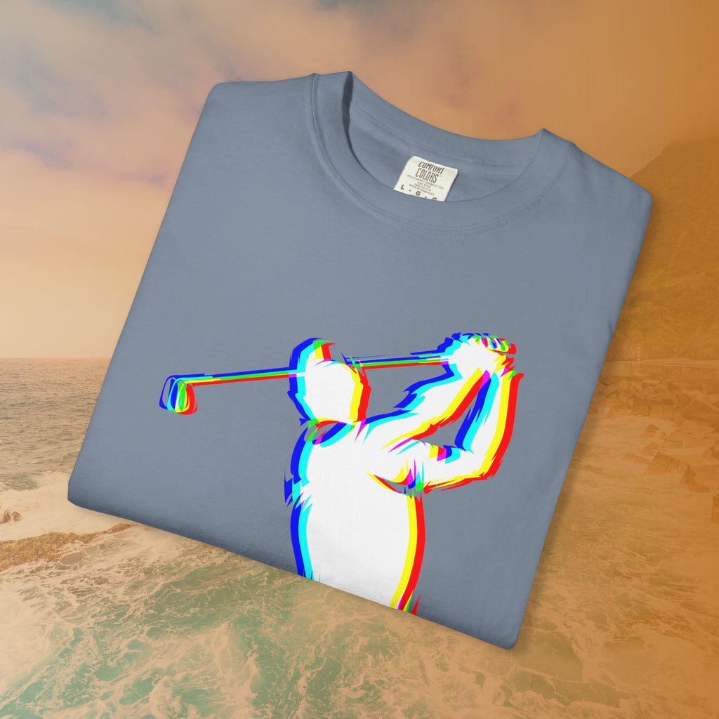 EDM Glitch Golf T-Shirt