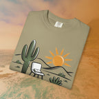 Mindful Cactus & Sun Scene T-Shirt