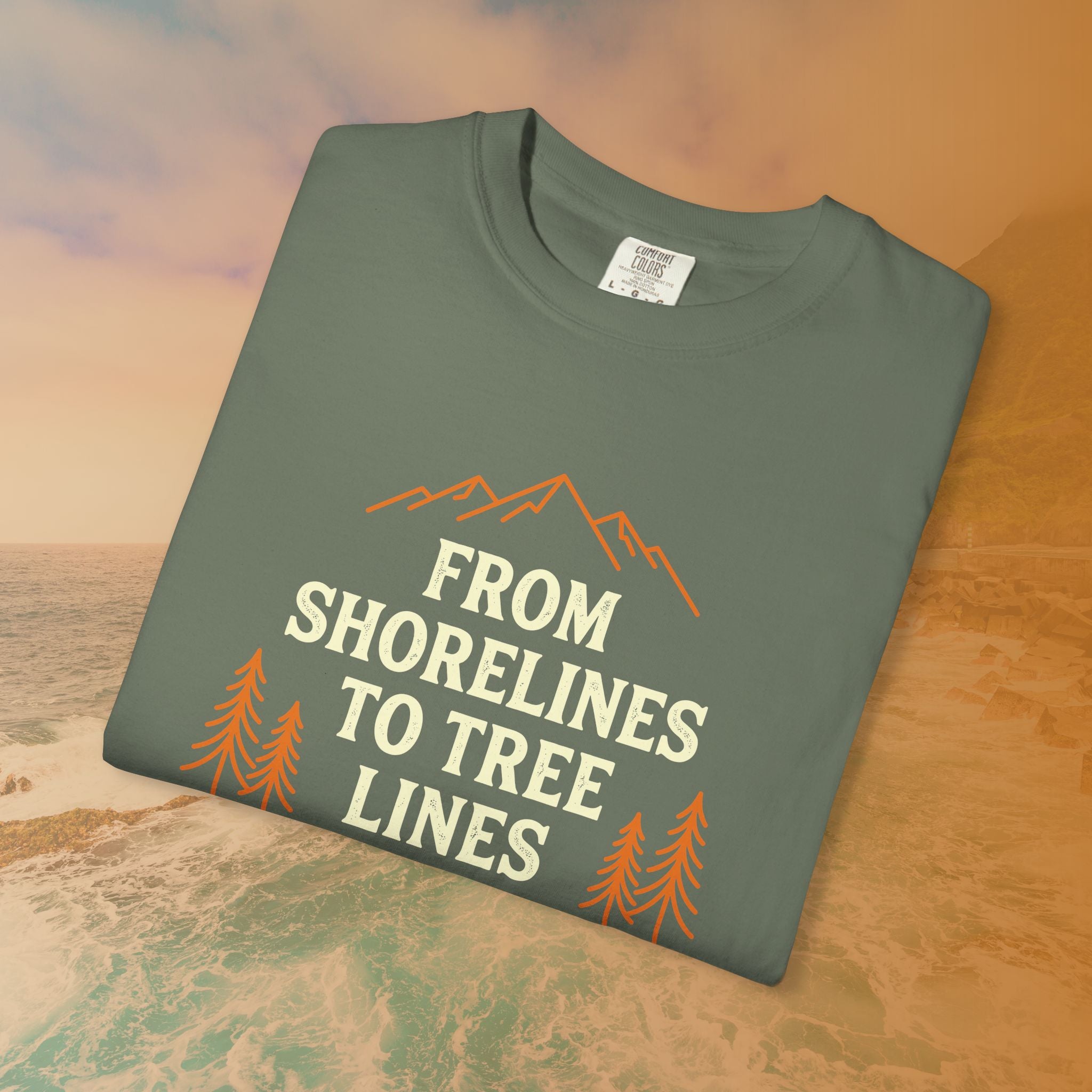 From Shorelines To Tree Lines T-Shirt