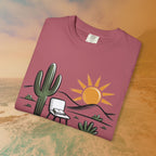 Mindful Cactus & Sun Scene T-Shirt