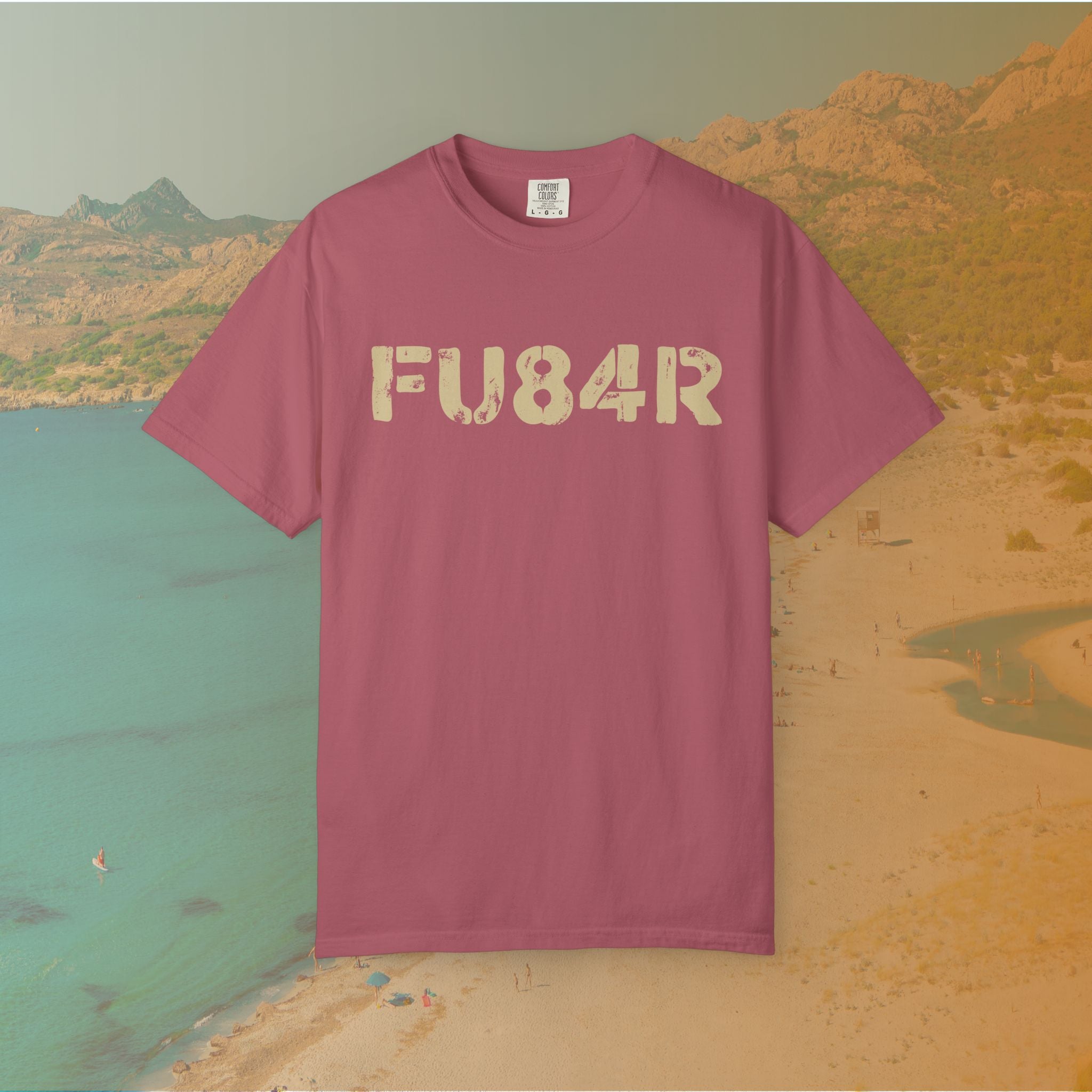 FUBAR (FU84R) T-Shirt | ADHD Humor Disorganized Life Slogan Tee | Military Slang Distressed Graphic