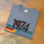 1974 Gen X Shirt | Raised on Hose Water and Neglect | Funny Retro Birth Year Tee