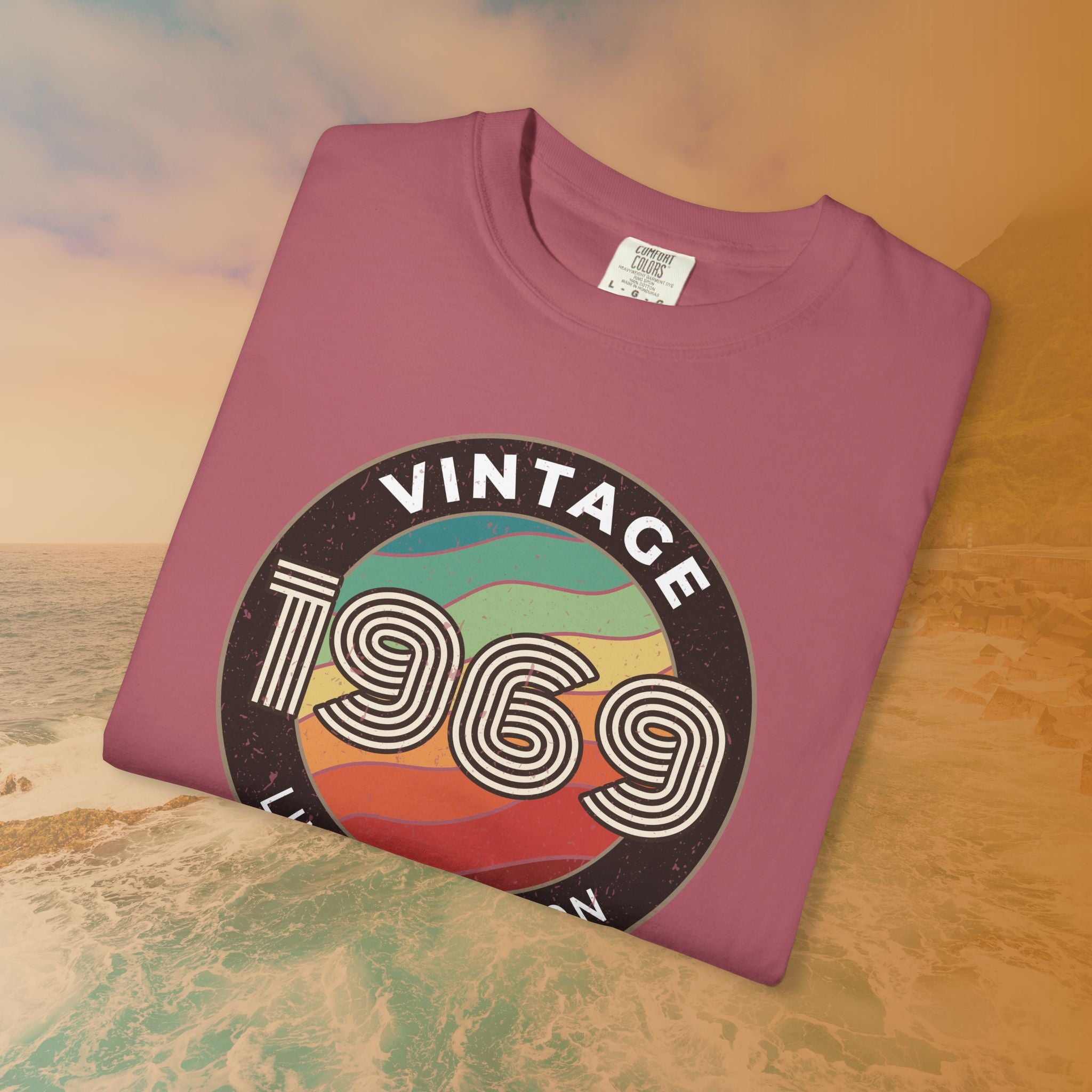 Vintage 1969 Limited Edition T-Shirt | Retro 1969 Birthday Gift for Men & Women