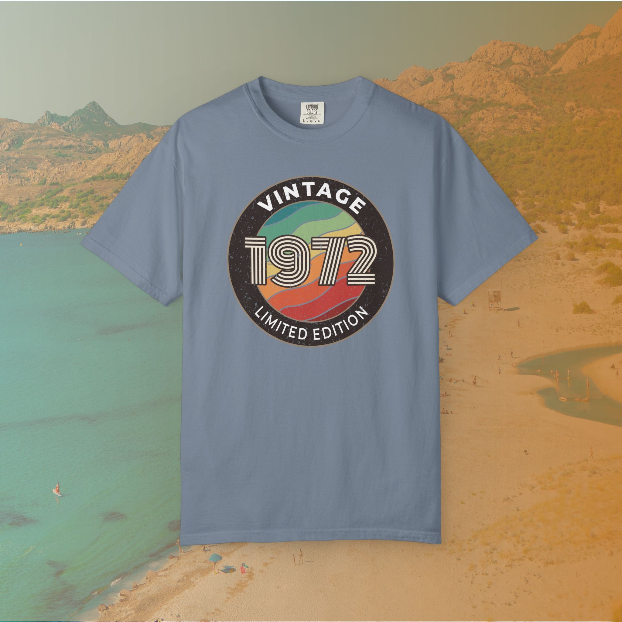 Vintage 1972 Limited Edition T-Shirt | Retro 1972 Birthday Gift for Men & Women