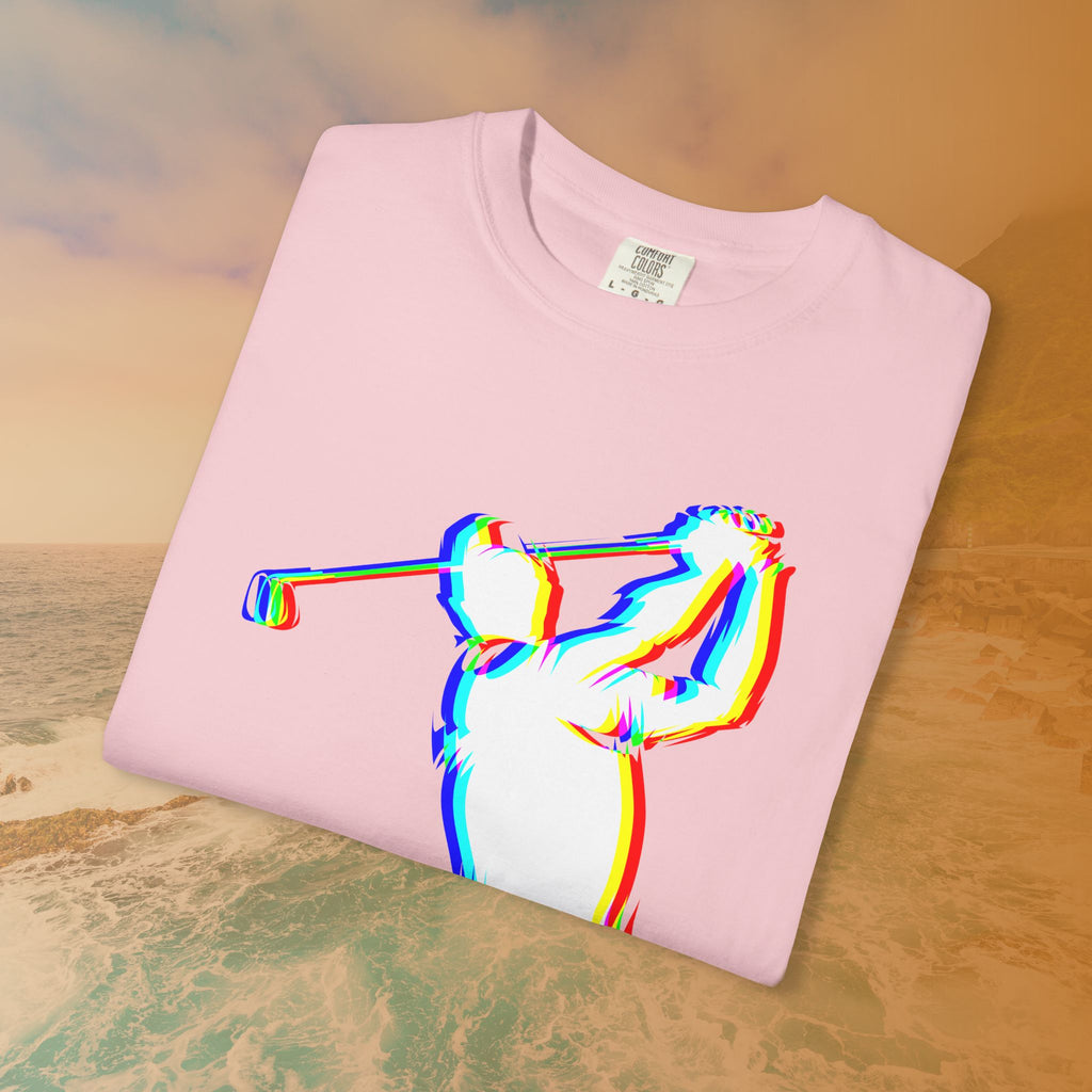 EDM Glitch Golf T-Shirt