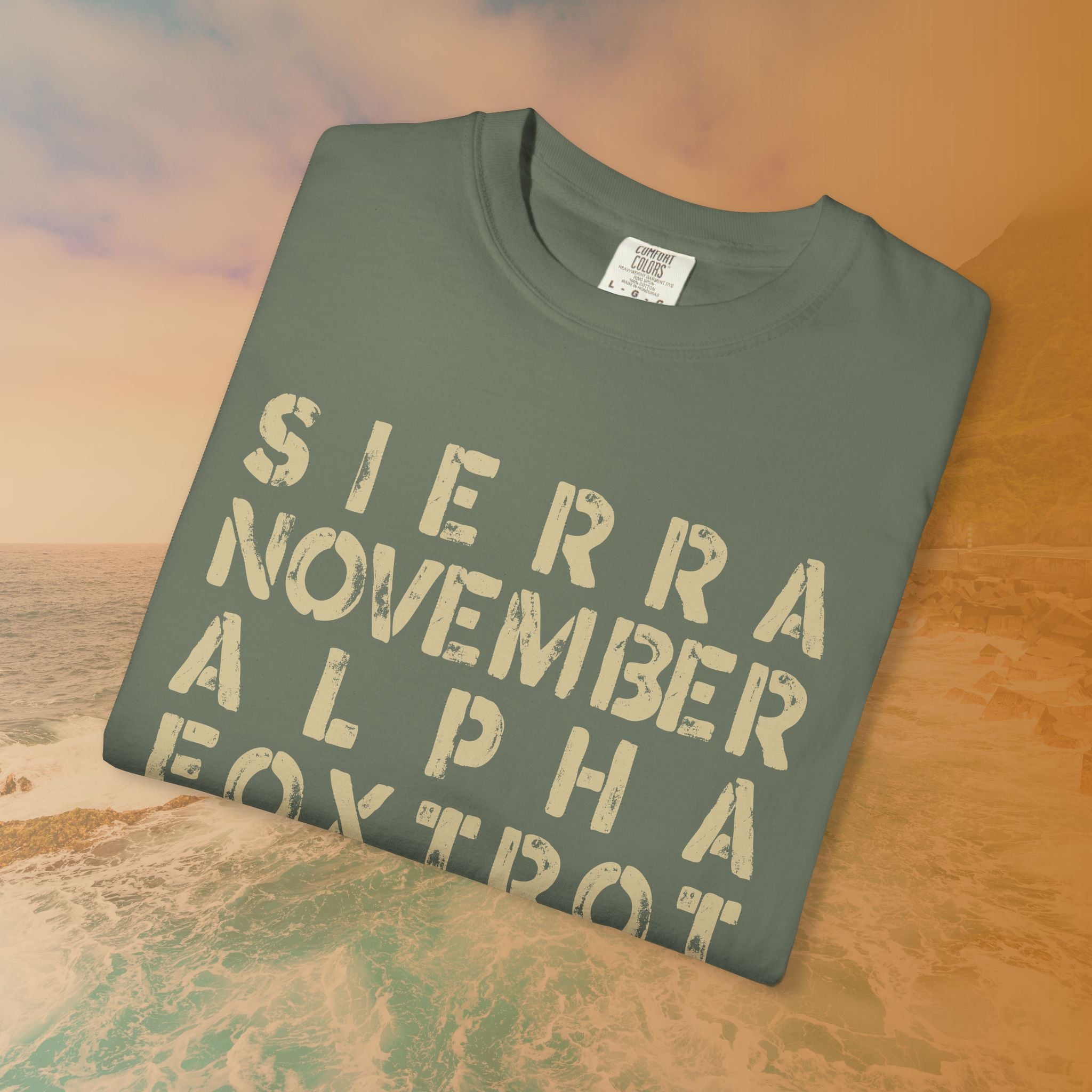 SNAFU Phonetic NATO Alphabet T-Shirt