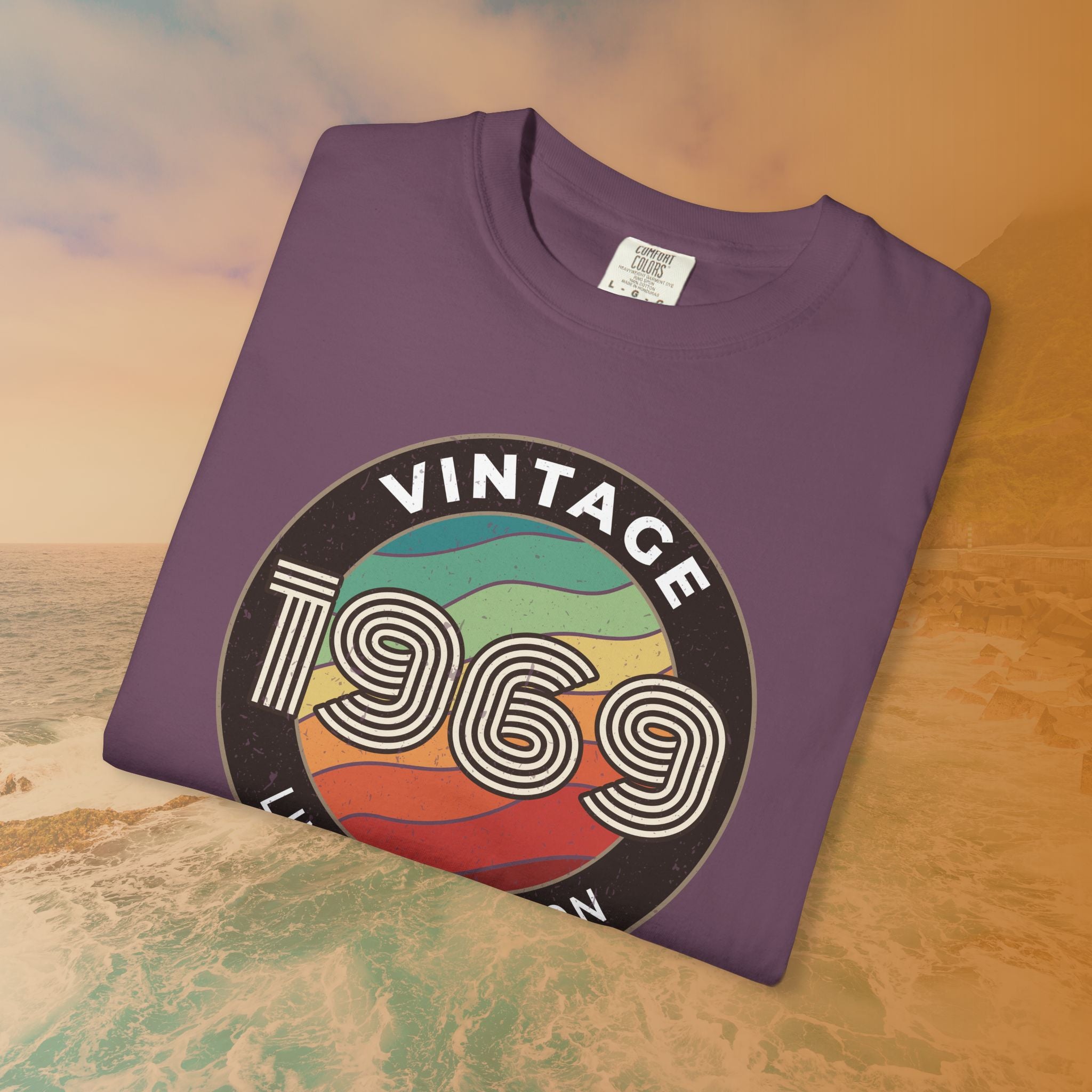 Vintage 1969 Limited Edition T-Shirt | Retro 1969 Birthday Gift for Men & Women