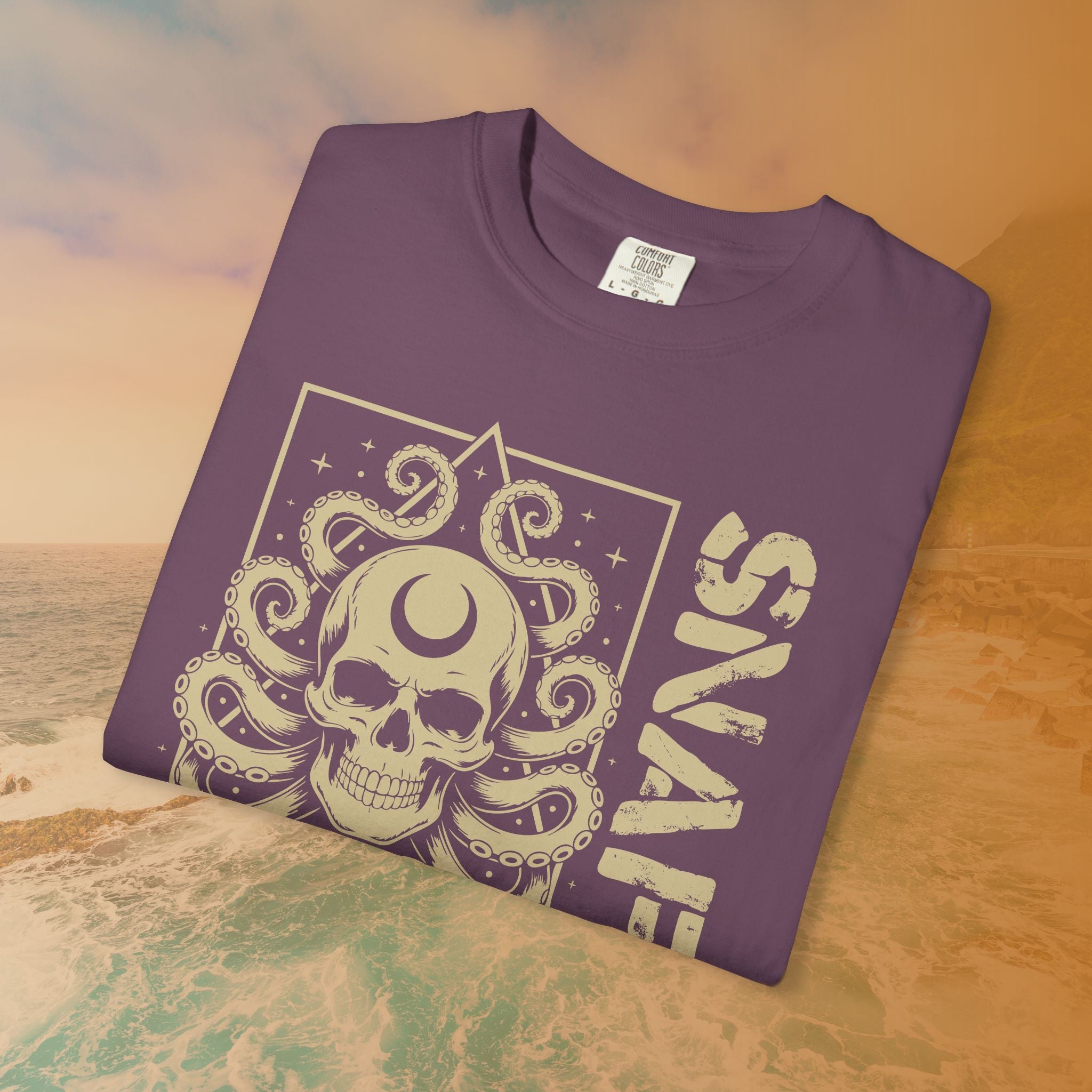 SNAFU Octopus Skull T-Shirt
