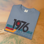 1976 Gen X Shirt | Raised on Hose Water and Neglect | Funny Retro Birth Year Tee