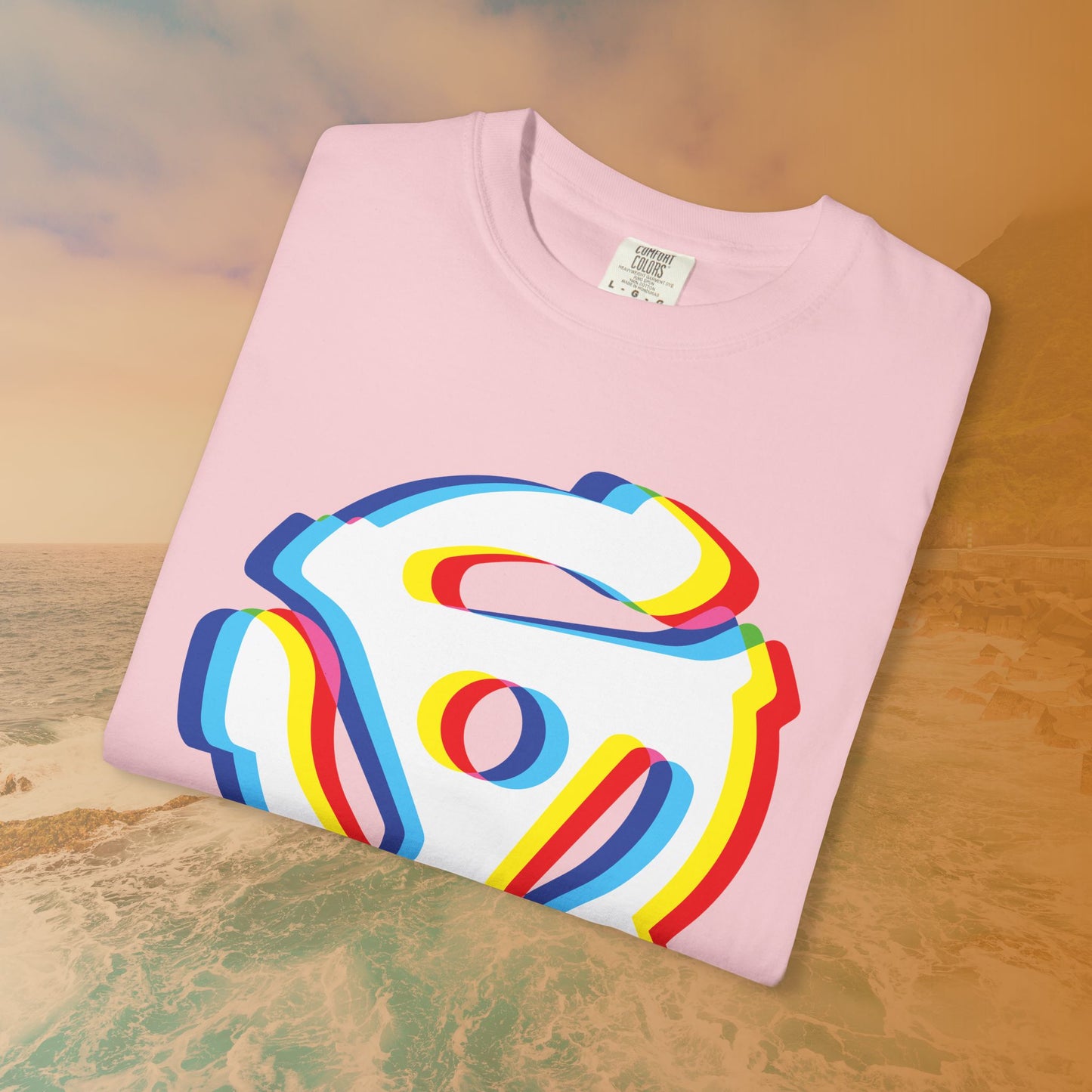 45 Vinyl Adapter Glitch T-Shirt | Retro DJ Music Tee