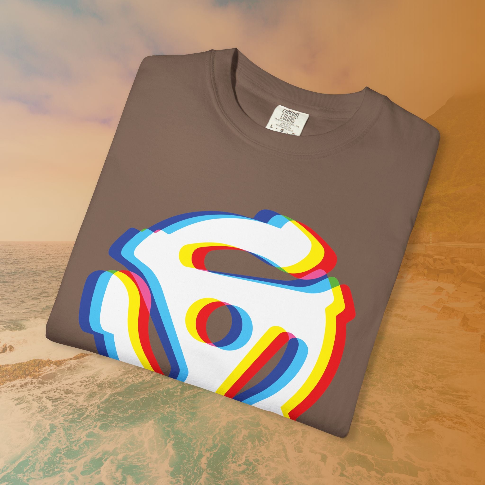 45 Vinyl Adapter Glitch T-Shirt | Retro DJ Music Tee